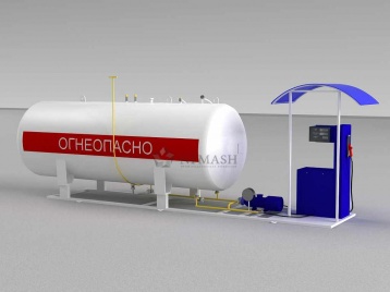 Автомобильная газозаправочная станция